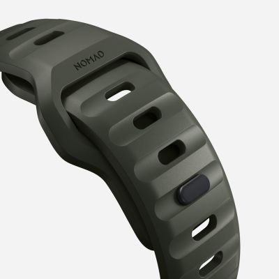 4. NOMAD Sport Band - pasek do Apple Watch 46mm/49mm z FKM (ash green)