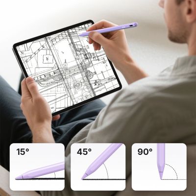 5. Rysik aktywny Metapen A8 stylus do iPada USB-C - fioletowy