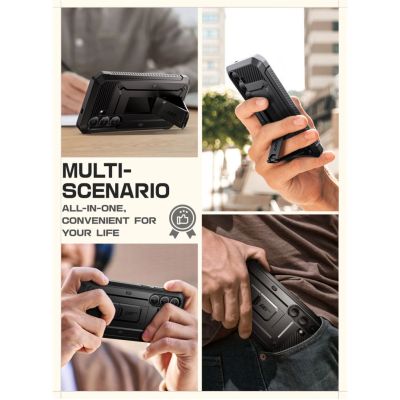 8. Etui Supcase Unicorn Beetle Pro na Samsung Galaxy S25 FE - czarne