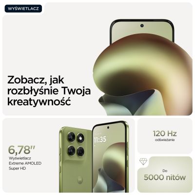8. Motorola moto g67 17,3 cm (6.8") Hybrid Dual SIM Android 16.0 5G USB Type-C 4 GB 128 GB 5200 mAh Zielony