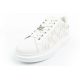 3. Karl Lagerfeld Kapri buty męskie sneakersy skóra naturalna białe