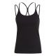 2. Koszulka adidas Studio Slim Strappy Back Tank Top W HE3140