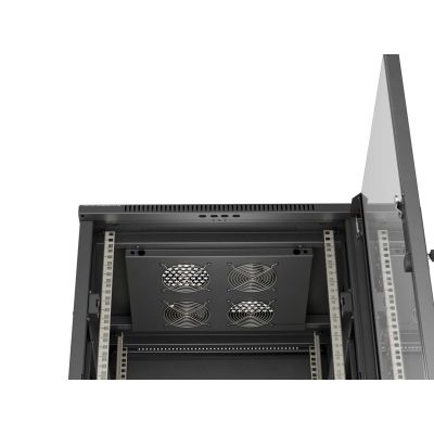 11. LANBERG SZAFA STOJĄCA 19" 18U 600X600 CZARNA