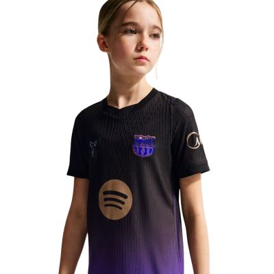 3. Koszulka dla dzieci Nike FC Barcelona 2026/27 Match Away czarno-fioletowa II1852 505