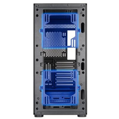 12. Obudowa SilverStone SST-SED1-B Seta D1 Midi-Tower - juodas