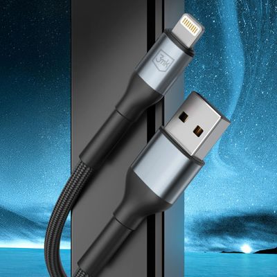 9. Kabel 3mk Hyper 3mk Hyper Cable N-SERIES USB-A / Lightning 1m 5V/2.4A 12W / czarny
