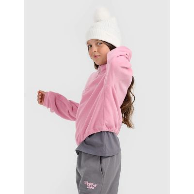 2. Polar oversize 4FWarm ze stójką dziewczęcy 4F 4FJRAW25TFLEF441-54S