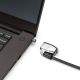 2. Kensington Blokada ClickSave® 2.0 do laptopa, 3 w 1, otwierana kluczem