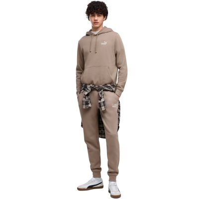 5. Spodnie męskie Puma ESS no.1 Logo Sweatpants FL beżowe 682607 94