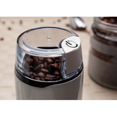 10. ELDOM MŁYNEK DO KAWY MK50 CAFF, MOC 200 W, NÓŻ STALOWY, PRZYCISK PULSACYJNY