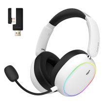 Słuchawki dla graczy Hator Phoenix 2 Wireless bezprzewodowe białe