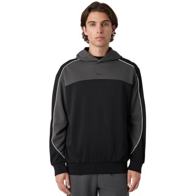11. Bluza męska Fila Rivoli czarno-szara FAM1121 83033
