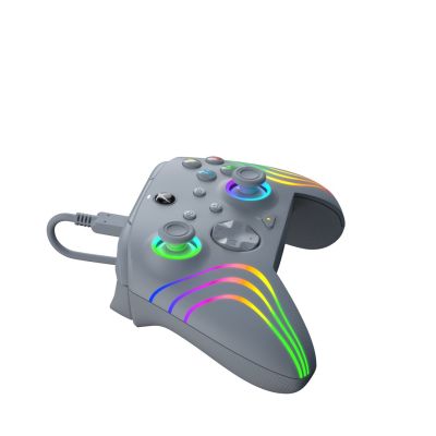 15. PDP Afterglow Wave Szary USB Gamepad Analogowa/Cyfrowa PC, Xbox One, Xbox Series S, Xbox Series X
