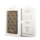 7. Etui Guess 4G Vintage Gold Logo na iPhone 14 Pro Max - brązowe