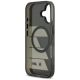 7. Etui BMW M IML Metal Buttons Tricolor Lines MagSafe na iPhone 17 - szare