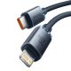 2. Kabel Baseus CAJY000301 Lightning - USB-C PD QC 20W 480Mb/s 2m - czarny