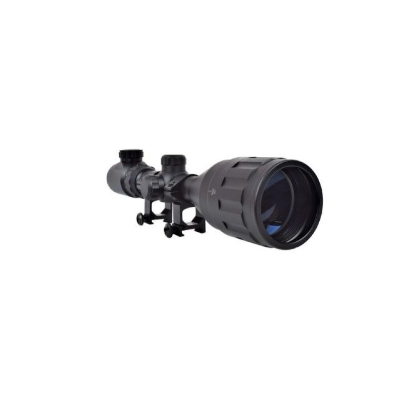 2. Luneta celownicza JS-Tactical 2,5-10x50 Mil-Dot szyna 22 mm