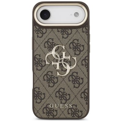 3. Etui Guess 4G Big 4G Classic Logo na iPhone Air - brązowo-złote