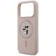 6. Etui Karl Lagerfeld Silicone Karl&Choupette Ring MagSafe na iPhone 18 Pro / 17 Pro - czarne