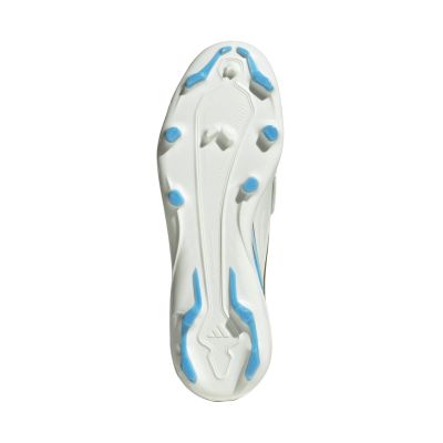 6. Buty piłkarskie dla dzieci adidas F50 Messi League LL FG biało-niebieskie IH1907