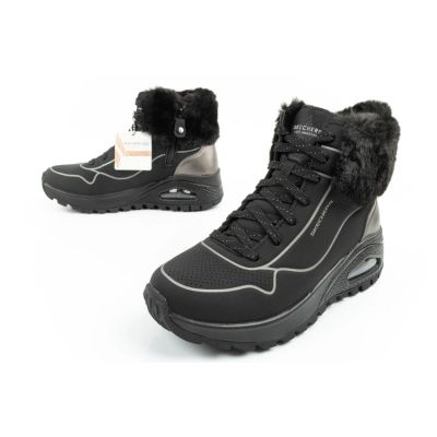 8. Skechers Uno Rugged buty sportowe damskie botki ocieplane zimowe