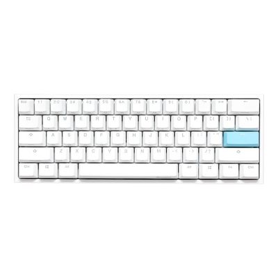 Ducky DKON2061ST klawiatura Gaming USB QWERTY Amerykański międzynarodowy Biały