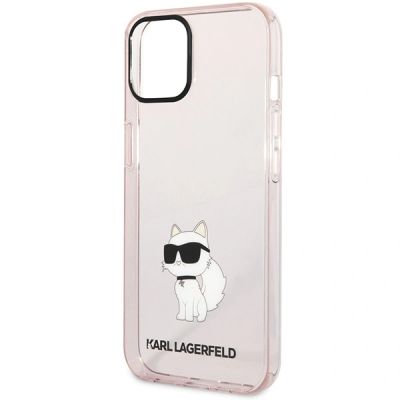 6. Etui Karl Lagerfeld Choupette Collection na iPhone 12 / 12 Pro - różowe
