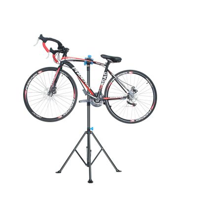 4. Stojak serwisowy Wozinsky WSS-180 z pokrętłami podłogowy do rowerów 30 kg - czarny