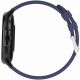 7. Smartwatch Damski GRAVITY GT12-2 Granatowy Pasek Silikonowy + Czarna Bransoleta