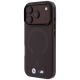 2. Etui BMW M IML Frosted Metal Logo & Trims MagSafe na iPhone 17 Pro / 18 Pro - bordowe