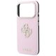 6. Etui Guess Smooth & Big Strass Logo na iPhone 18 Pro Max / 17 Pro Max - różowe