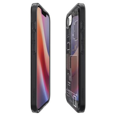 7. Etui Spigen Ultra Hybrid MagSafe na iPhone 16e / 17e Zero One - czarne