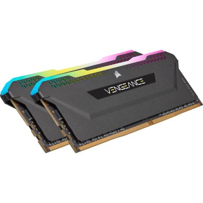 8. Corsair Vengeance RGB Pro CMH32GX4M2E3200C16 moduł pamięci 32 GB 2 x 16 GB DDR4 3200 MHz