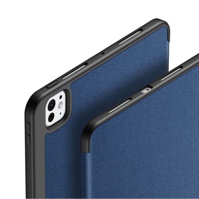 7. Etui Dux Ducis Domo z klapką i smart sleep na Xiaomi Pad 6 / 6 Pro - niebieskie
