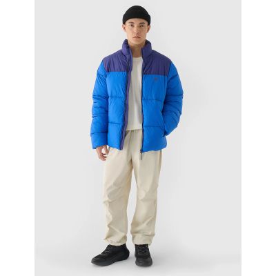 2. Kurtka zimowa puchowa z syntetycznym wypełnieniem męska 4F 4FWAW24TDJAM485-36S