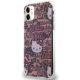 2. Etui Hello Kitty IML Tags Graffiti na iPhone 11 / Xr - różowe