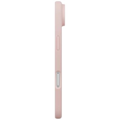 4. Etui UNIQ Lino na iPhone Air Magclick Charging - różowe