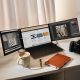8. Mobile Pixels Trio 3 Pro - zestaw dwóch monitorów przenośnych 14,1" IPS LCD, 60Hz, 2240 × 1400p