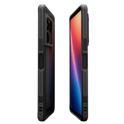 6. Etui Spigen Rugged Armor na Sony Xperia 1 VIII - czarne matowe