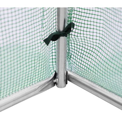 5. FOLIA POSZYCIE COVER NA TUNEL OGRODOWY SZKLARNIĘ 200x350x200CM ZIELONA