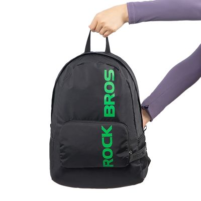 11. Plecak Rockbros H10-BK sportowy składany 18 l - czarny