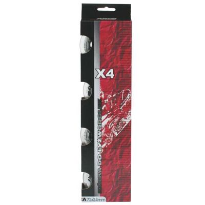 7. Kółka Nils Extreme PU 72x24 82A (4 szt.) 