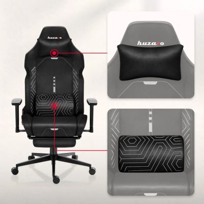 4. Fotel gamingowy Huzaro Force 8.1 Black