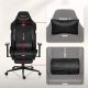 4. Fotel gamingowy Huzaro Force 8.1 Black