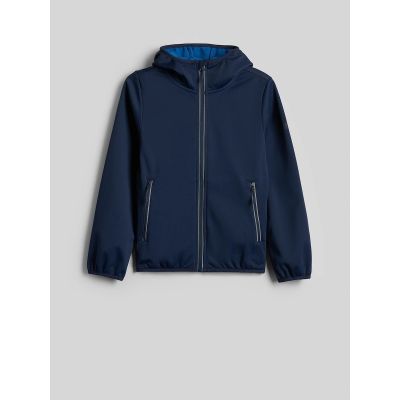 7. Kurtka softshell wiatroodporna membrana 5000 chłopięca 4F 4FJRAW26TSOFM0741-31S