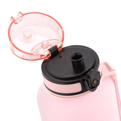 11. Bidon sportowy Meteor 1500 ml różowy/niebieski