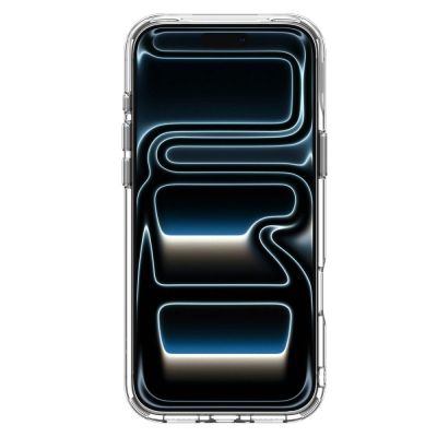 3. Etui Spigen Ultra Hybrid Optik S MagSafe na iPhone 18 Pro Max / 17 Pro Max - przezroczysto-srebrny
