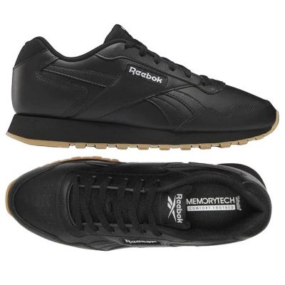 5. Buty sportowe męskie Reebok Glide sneakersy skórzane lifestylowe na co dzień czarne (GZ2324)