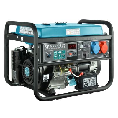 2. KÖNNER & SÖHNEN AGREGAT/GENERATOR BENZYNOWY 7,5kW 230/400V ROZRUCH ELEKTRYCZNY AVR VST KS10000E1/3