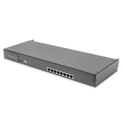 8. Digitus Przełącznik modułowy KVM Cat.5, 8-portowy